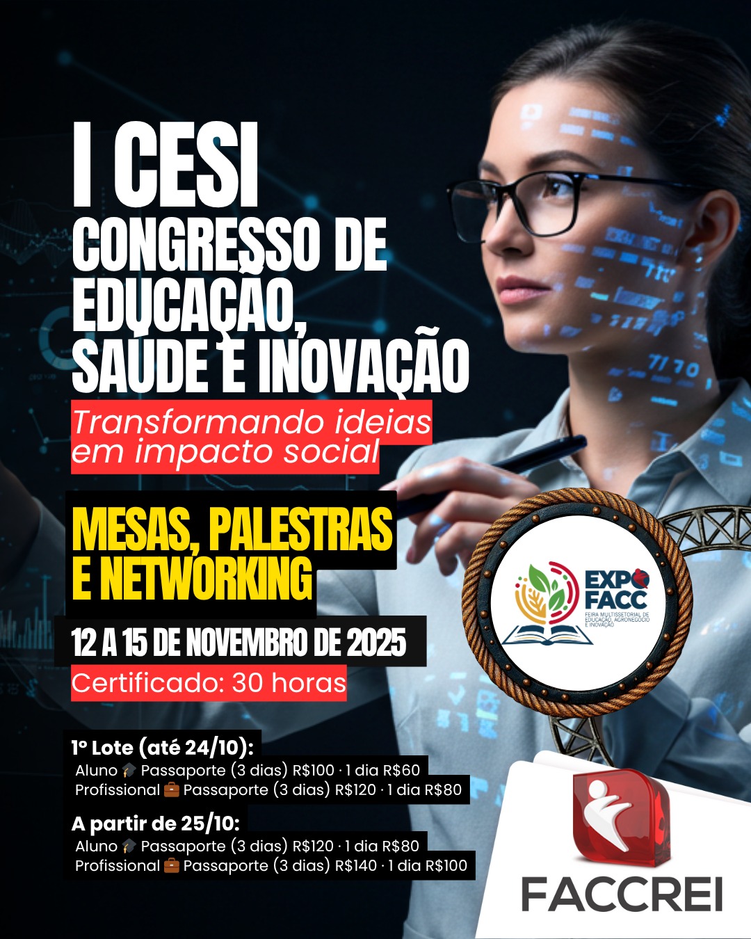 Público reunido no CESI